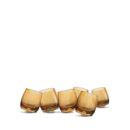 0. Tumblers med rundad botten, 6-pack