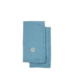 16. Eden denim kökshandduk, 2-pack