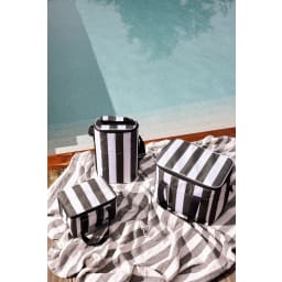 6. City randig kylväska stor rPET