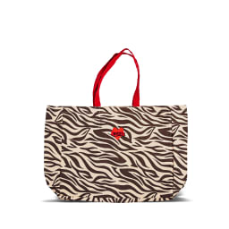 0. Väska Anima zebra