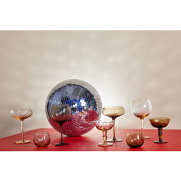 2. Italiensk champagnekupa Opacity, 2-pack