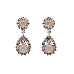 1. Sofia örhängen - Oyster