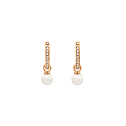 2. Petite Kennedy ringörhänge - Ivory Pearl (Gold)
