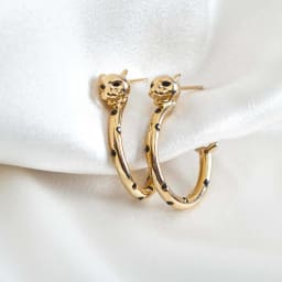 0. Petite Sheba ringörhänge - Guld 