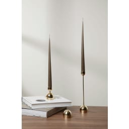 3. Droppen hög mässingsljusstake