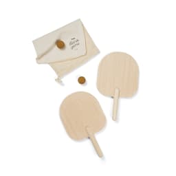 0. Miro strandtennisspel i plywood