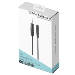 1. 3,5mm - 3,5mm Hane-Hona 5.0m