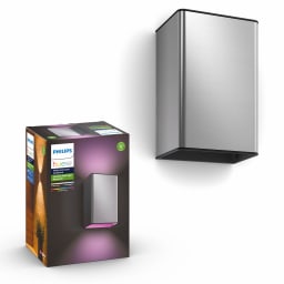 0. Hue Resonate Vägglampa Inox White/Color Amb