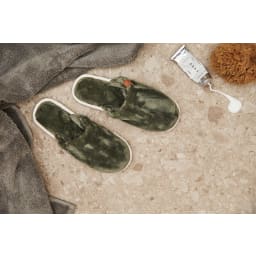 2. Louis luxury plush RPET slip-in