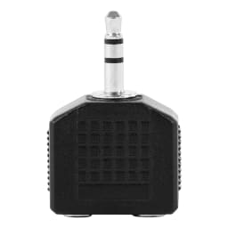 0. 3,5mm Hane - 2 x 3,5mm adapter