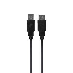 0. USB 2.0 Förl.kabel A->A 2.5m