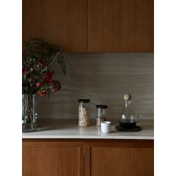 1. Nature förvaringsbox med korklock stor