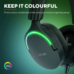 5. GXT 490 Fayzo Gamingheadset 7.1 USB Eco Svart