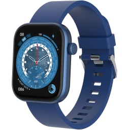 1. Bluetooth AMOLED Smart Watch Blå