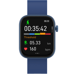 2. Bluetooth AMOLED Smart Watch Blå