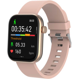 0. Bluetooth AMOLED Smart Watch Rosa / Beige
