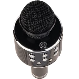 1. Karaoke-mikrofon Bluetooth Inbyggd högtalare KMS-20B Svart