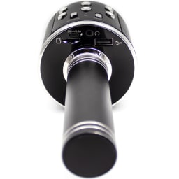 4. Karaoke-mikrofon Bluetooth Inbyggd högtalare KMS-20B Svart