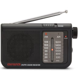 1. Bärbar AM/FM-radio