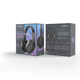 1. Hörlurar Over-Ear Hybrid ANC ENC Serenehush Svart