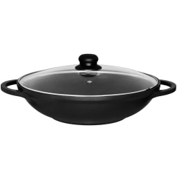 0. Wokpanna 32 cm Gjuten Aluminium