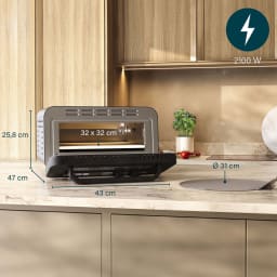 5. Pizzaugn Pro Max 2100W 400°C