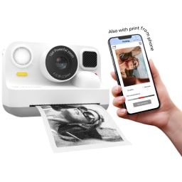 0. Kamera Utskriftsfunktion Selfie-lins Vit