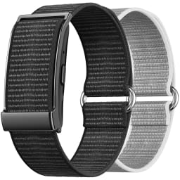 0. OnAir Aktivitetsband utan display Svart + Silver