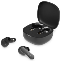 0. Hörurar In-ear TWS ANC 36h speltid IPX4 APP GRS Svarta