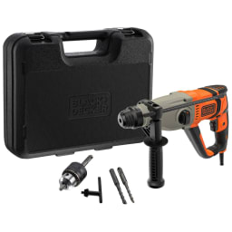 0. Borrhammare i kitbox 800W SDS-Plus
