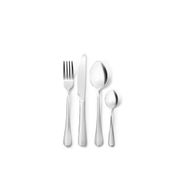 0. Bestickset 24-delar i rostfritt stål