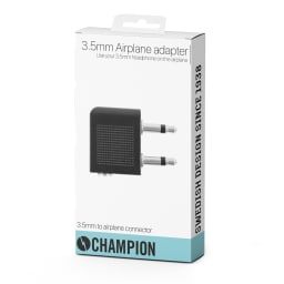 1. 3,5mm Hörlursadapter