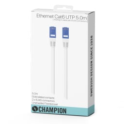 1. Nätverkskabel CAT6 UTP 5.0m