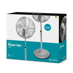 2. Golvfläkt 40cm Metall GF220