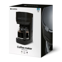 6. Kaffebryggare 12-koppar/1,5L KB300 Mattsvart