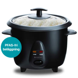 0. Riskokare Mini Ceramic 0,6L 300W RK400 Svart