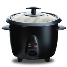 1. Riskokare Mini Ceramic 0,6L 300W RK400 Svart
