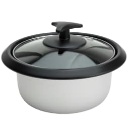 2. Riskokare Mini Ceramic 0,6L 300W RK400 Svart