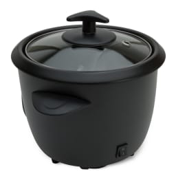 4. Riskokare Mini Ceramic 0,6L 300W RK400 Svart