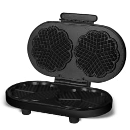 2. Våffeljärn Health Dubbelt 1600W VJ600 Svart