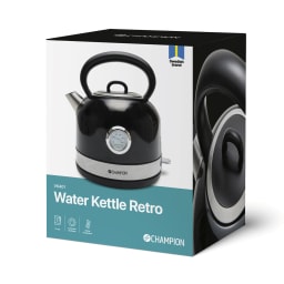 5. Vattenkokare Retro 1,7L VK401 Svart