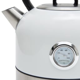 6. Vattenkokare Retro 1,7L VK402 Creme white