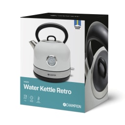 4. Vattenkokare Retro 1,7L VK402 Creme white
