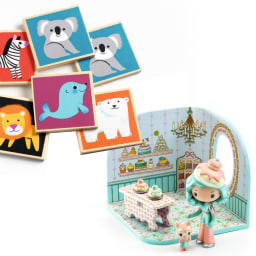 0. Memoryspel & Charlie tinyshop 