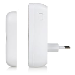 2. Trådlös dörrklocka med tygfront Plug-in 230V