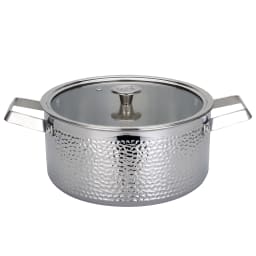 4. PIXEL Hamrad gryta med lock 4L