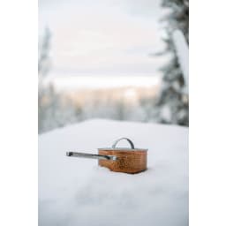 2. VERA Kastrull i hamrad koppar 1.6L