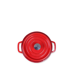 3. YoKama Gjutjärnsgryta - Röd