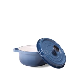 0. YoKama Gjutjärnsgryta - Stenblå