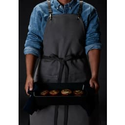 1. Förkläde - Piana Grå